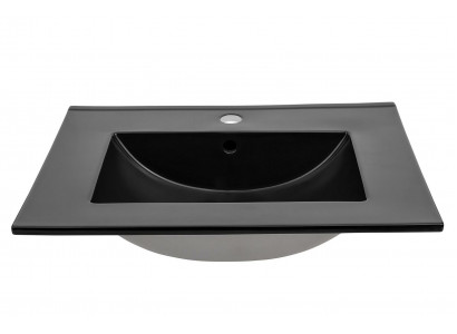 Ceramic washbasin sink built-in black basin washbasin