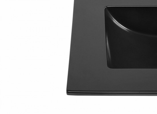 Ceramic washbasin sink built-in black basin washbasin