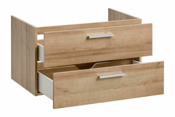 Bathroom furniture set 80cm washbasin with modern base cabinet decorative vanity