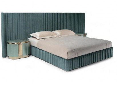 Bedroom furniture double bed 2x nightstands bed frame nightstands