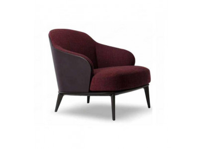 Designer armchair conference chair dining chair office chair in red new