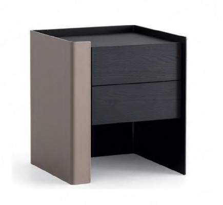Black Nightstand Designer Nightstand Bedroom Wood Furniture New