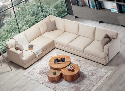 Sectional sofa living room design furniture luxury sofa L-shape modern interior