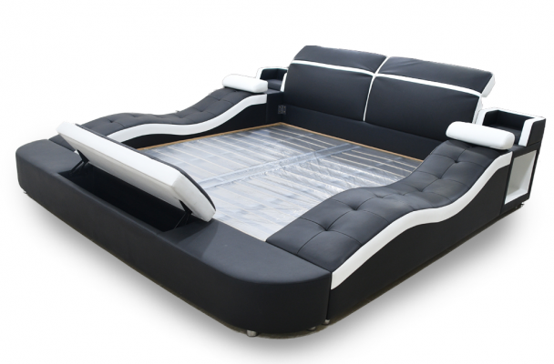 Multifunction bed double beds hotel big upholstery bedroom furniture