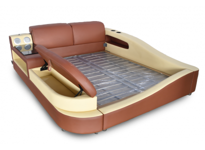 Multi-function Bed Luxury Hotel Double Bed Design Furniture 180x200