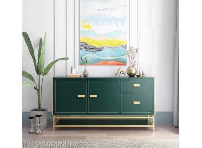 Dresser Design Sideboard Cabinet Wood Modern Living Room New
