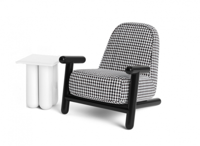 Armchair Design Sofa 1-Seater Relax Textile Lounge Luxury Upholstery Club New