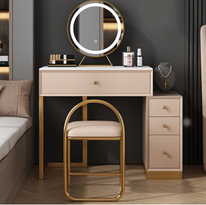 Designer makeup table bedroom console table mirror luxury new