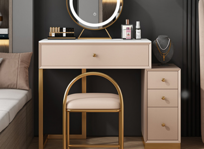 Designer makeup table bedroom console table mirror luxury new