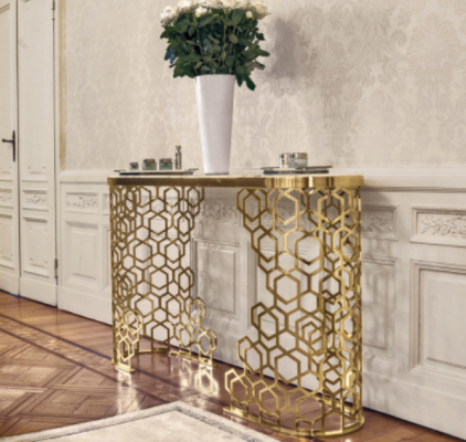Luxury Console Design Console Table Furniture Sideboard Decoration Gold
