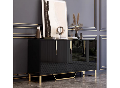 Sideboard Wood Living Room Sideboard Furniture Dresser Cabinet Modern New