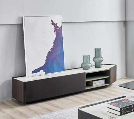Luxury sideboard rtv lowboard living room wood lowboard modern design