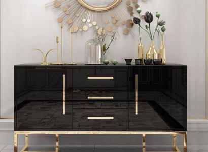 Dresser Cabinet Sideboard Modern Furniture Wood Dressers Sideboards New