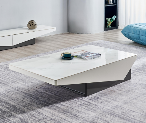 Modern luxury designer coffee table living room table side tables wood