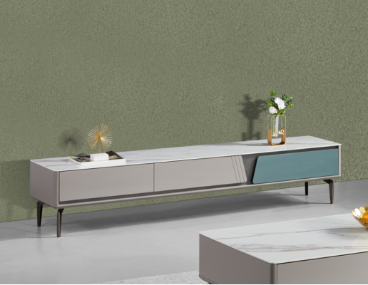 Gray living room cabinet sideboard RTV TV cabinet lowboard TV furniture new