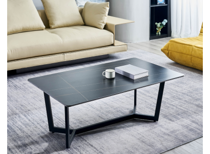 Living room wooden table coffee table furniture wood new coffee table black