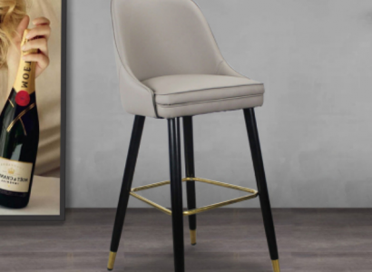 Bar stool bar chair bar furniture lounge stool design stool steel legs