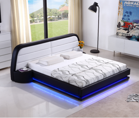 Luxury bedroom bed upholstery design luxury double modern beds