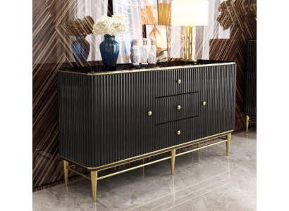 Furniture Living Room Dressers Sideboard Luxury Wood Cabinet Designer New