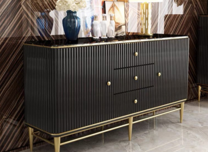 Furniture Living Room Dressers Sideboard Luxury Wood Cabinet Designer New