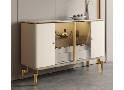 Designer dresser sideboard cabinet living room shelf luxury