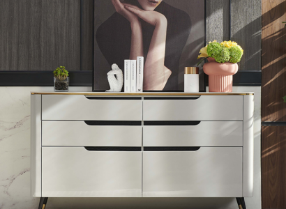Design dresser sideboard with drawers cabinet living room new