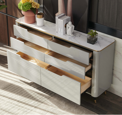 Design dresser sideboard with drawers cabinet living room new