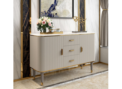 Designer furniture luxury sideboards living room modern gray wood new