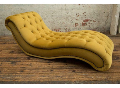 Chesterfield Chaise Longue Sofa Lounger Chaise Club Relaxation Recliners Leather
