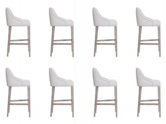 Design bar stool 8x chair stool counter bar set chairs complete set new
