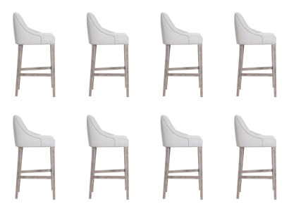 Design bar stool 8x chair stool counter bar set chairs complete set new
