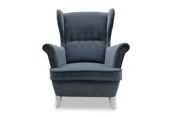 Design TV Lounge Club Armchair Wingback Chair Recliner Relax Upholstered Chair New