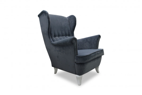 Design TV Lounge Club Armchair Wingback Chair Recliner Relax Upholstered Chair New