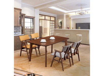 Chair 1x Dining Room Club Chairs Upholstered Chair Armchair Wood Lounge Italy Designer