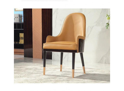 Chair 1x Dining Room Upholstered Chair Armchair TV Lounge Club Leather Textile Seat