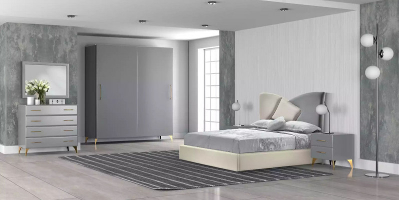 Bed Double bed Bedroom Furniture Beds Italian Style Furnishing