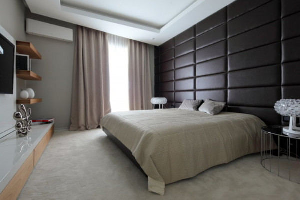 Wall cladding 3D designer wall panel panel leather upholstery wall cushioned
