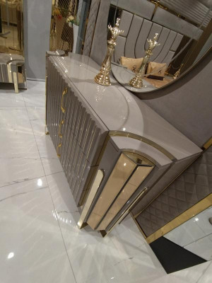 Sideboard with Mirror Modern Sideboard with Mirror Luxury Modern Design Bedroom