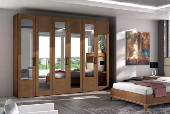 Bedroom wardrobe material wood, wardrobe style modern new