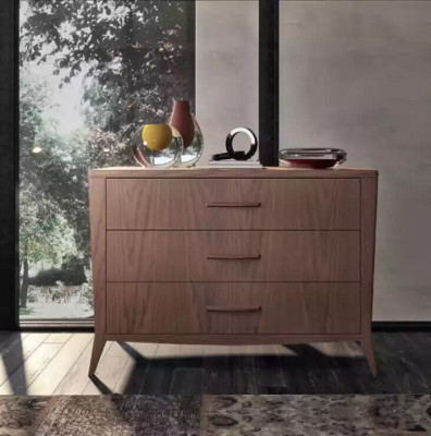 Bedroom set bed 2x bedside tables chest of drawers design luxury furniture 4-piece set