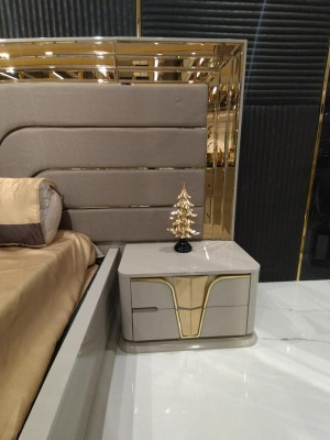 Bedroom Set Luxury Complete Bed + 2x Nightstands 3-piece Modern Set New