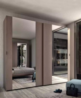 Wardrobe Luxury Design Bedroom Closets Clothes Wood Wardrobe
