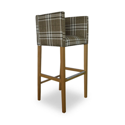 6x Barstool Corner Chair Armchair Chairs Stool Counter Chair Upholstered Set Caro