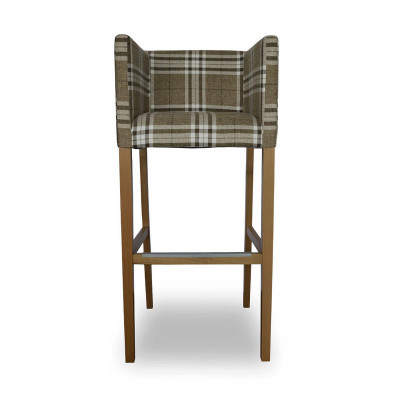 6x Barstool Corner Chair Armchair Chairs Stool Counter Chair Upholstered Set Caro