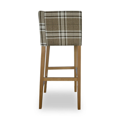 6x Barstool Corner Chair Armchair Chairs Stool Counter Chair Upholstered Set Caro