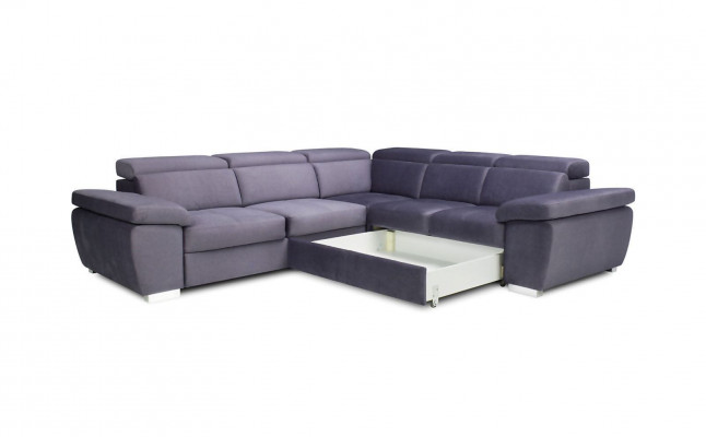 XXL Upholstered Living Area Sofa Corner Seat Upholstery Sleeping Set Couches Sofas