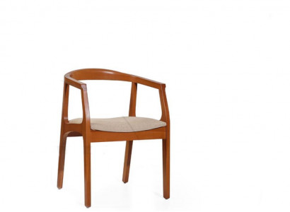 Dining chairs with brown wooden frame, armchairs, single-seat luxury chairs.