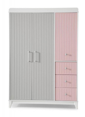 Stylish Wardrobe Multicolored Wooden Wardrobe Design Kids Room