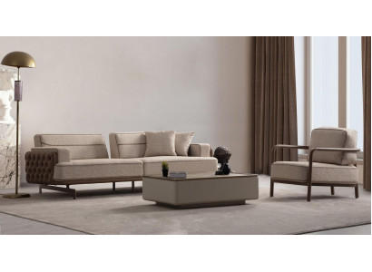 Black Modern Sideboard Luxurious TV Stand RTV Lowboard Table