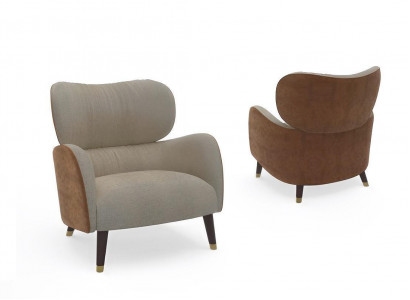 Armchair Gray Living Room Furniture Design Modern Luxury Single-Seat Recliner